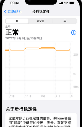 那坡iPhone手机维修如何在iPhone开启'步行稳定性通知'