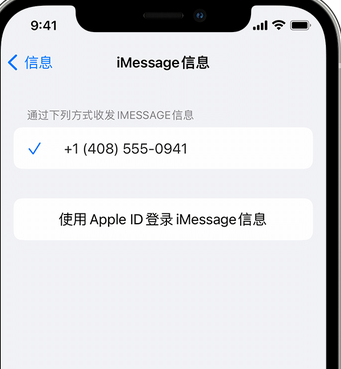 那坡apple维修iPhone上无法正常发送iMessage信息 