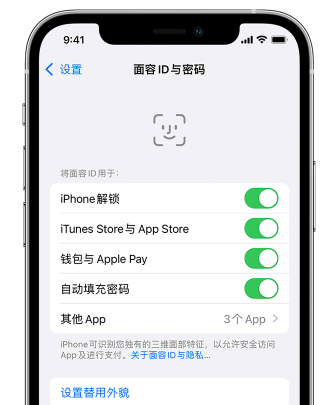 那坡苹果手机维修分享升级iOS 16 后 Face ID不可用怎么办 