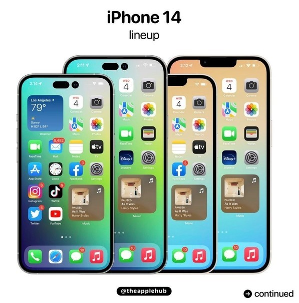 那坡苹果14维修分享iPhone 14全家福 