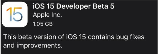 那坡苹果手机维修分享如何升级到iOS15.0 beta5 